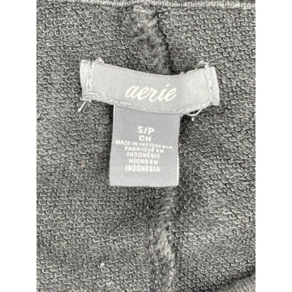Aerie Women's Super Soft Cowl Neck Gray Long Sleeve Sweatshirt Sweat Shirt Small - Picture 5 of 10